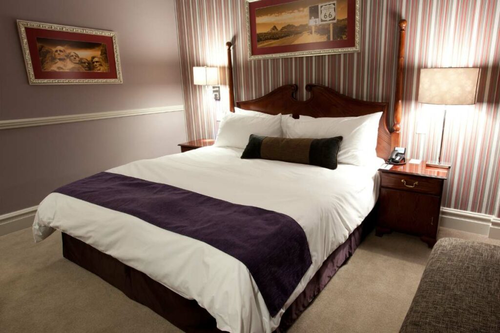 Junior Suite bedroom at Walmont Hotel at Graceland, Secunda