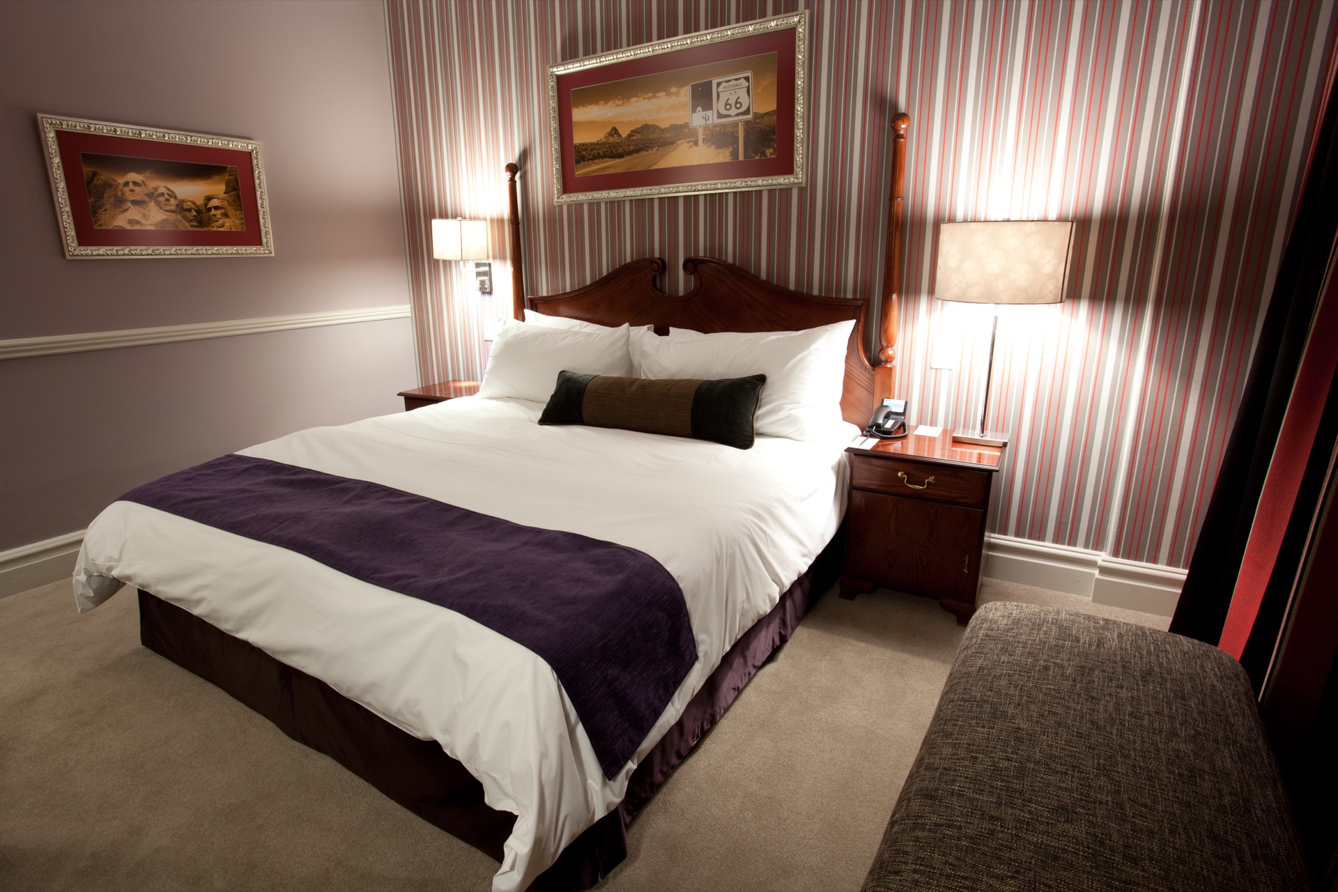 Junior Suite bedroom at Walmont Hotel at Graceland, Secunda